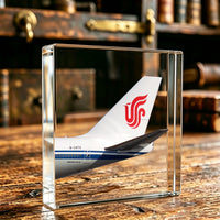 Thumbnail for Air China Tail Logo Crystal Ornament