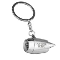 Thumbnail for Amazing Airbus A380 Jet Engine Turbine Key Chains