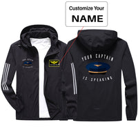 Thumbnail for Your Captain Is Speaking Sport & Running Jackets