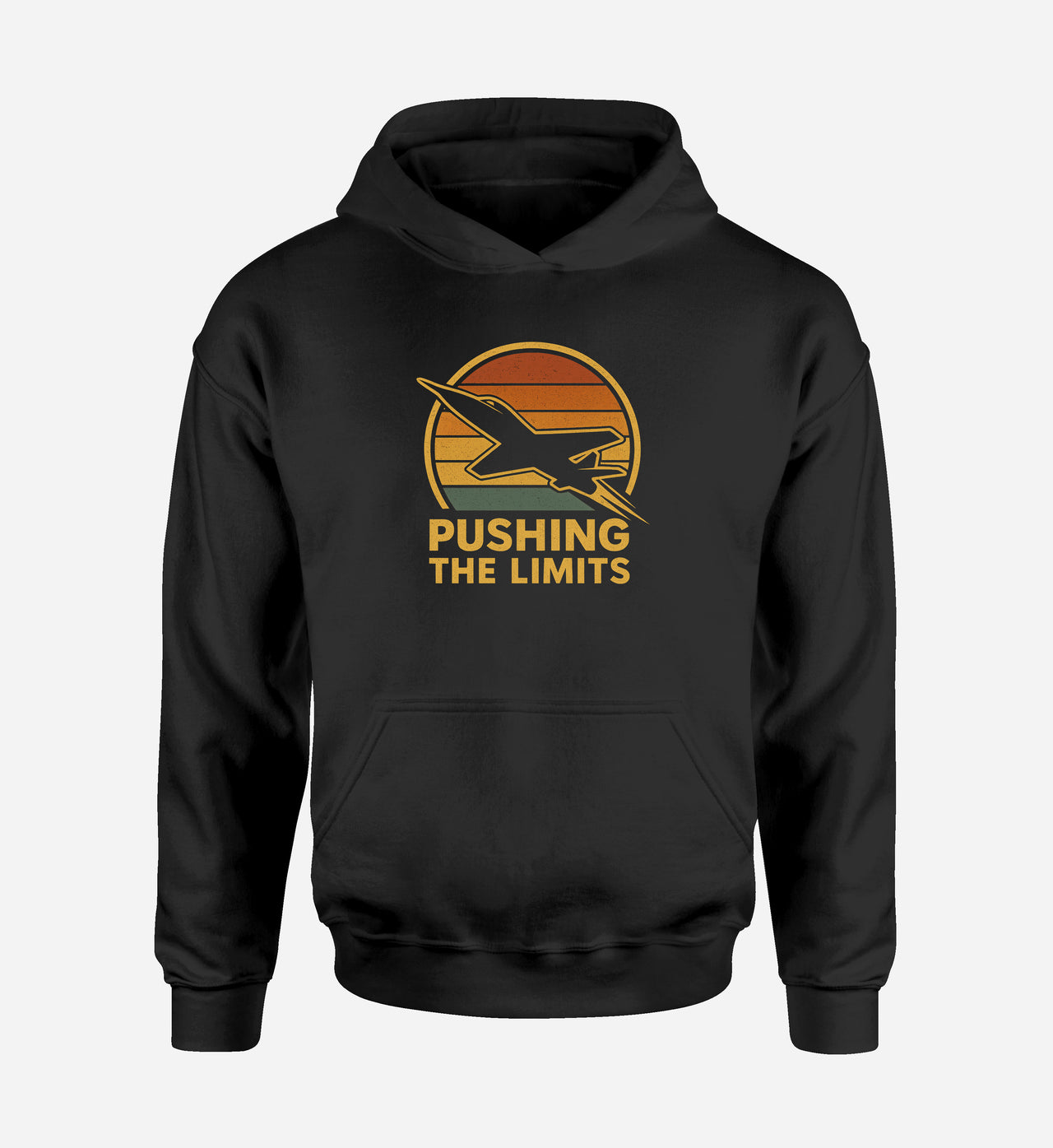 Pushing The Limits Retro Designed Hoodies
