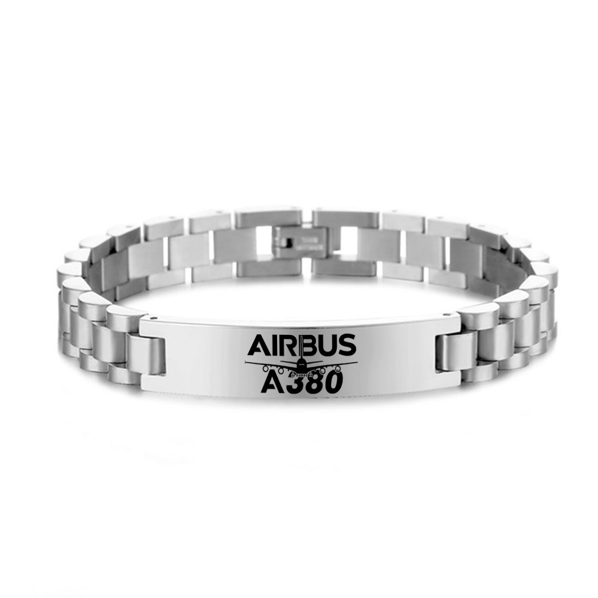 Amazing Airbus A380 Designed Stainless Steel Chain Bracelets