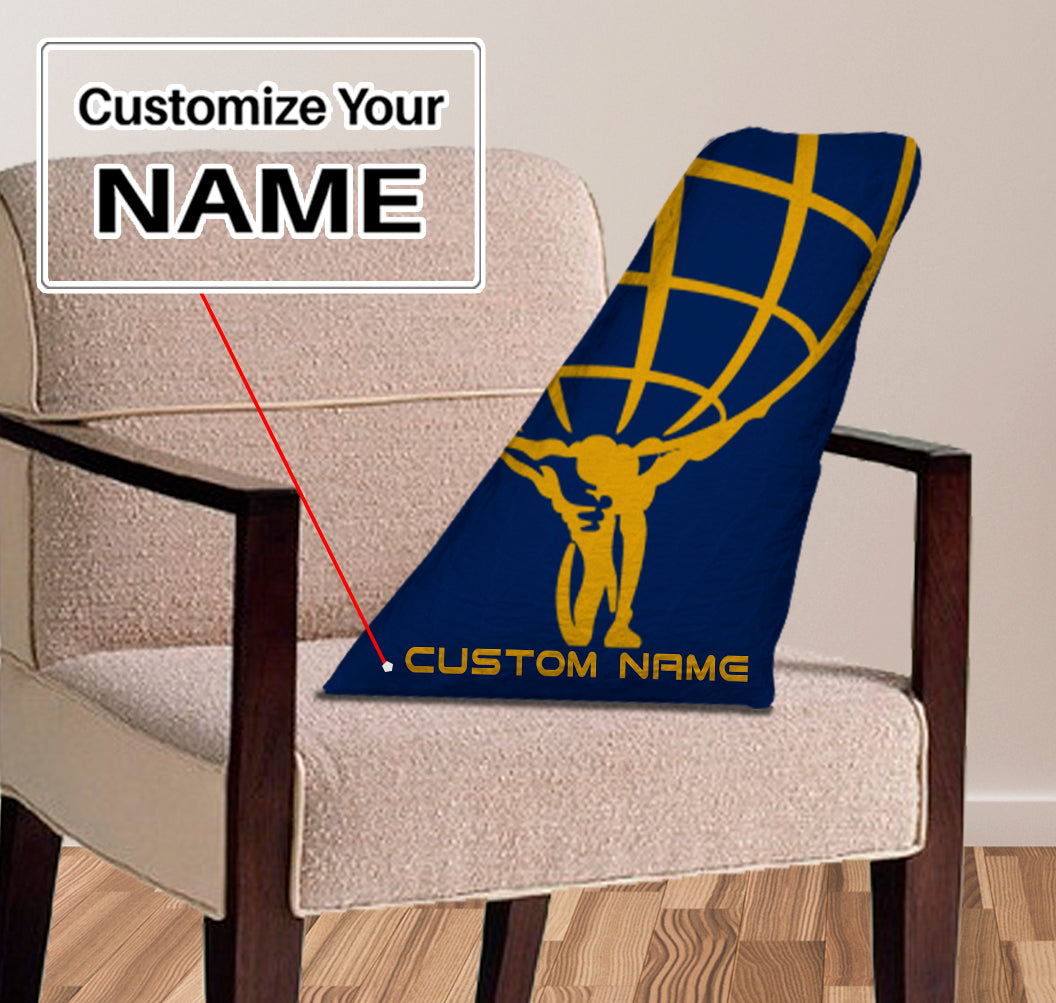 Aviation throw pillow from Aviation Shop