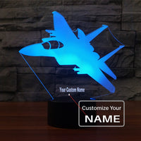 Thumbnail for Cruising Military Jet Designed 3D Lamps