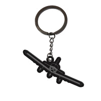 Thumbnail for Piper PA28 Silhouette Plane Designed Hollow Key Chains
