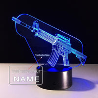 Thumbnail for 3D Machine Gun Designed Night Lamp