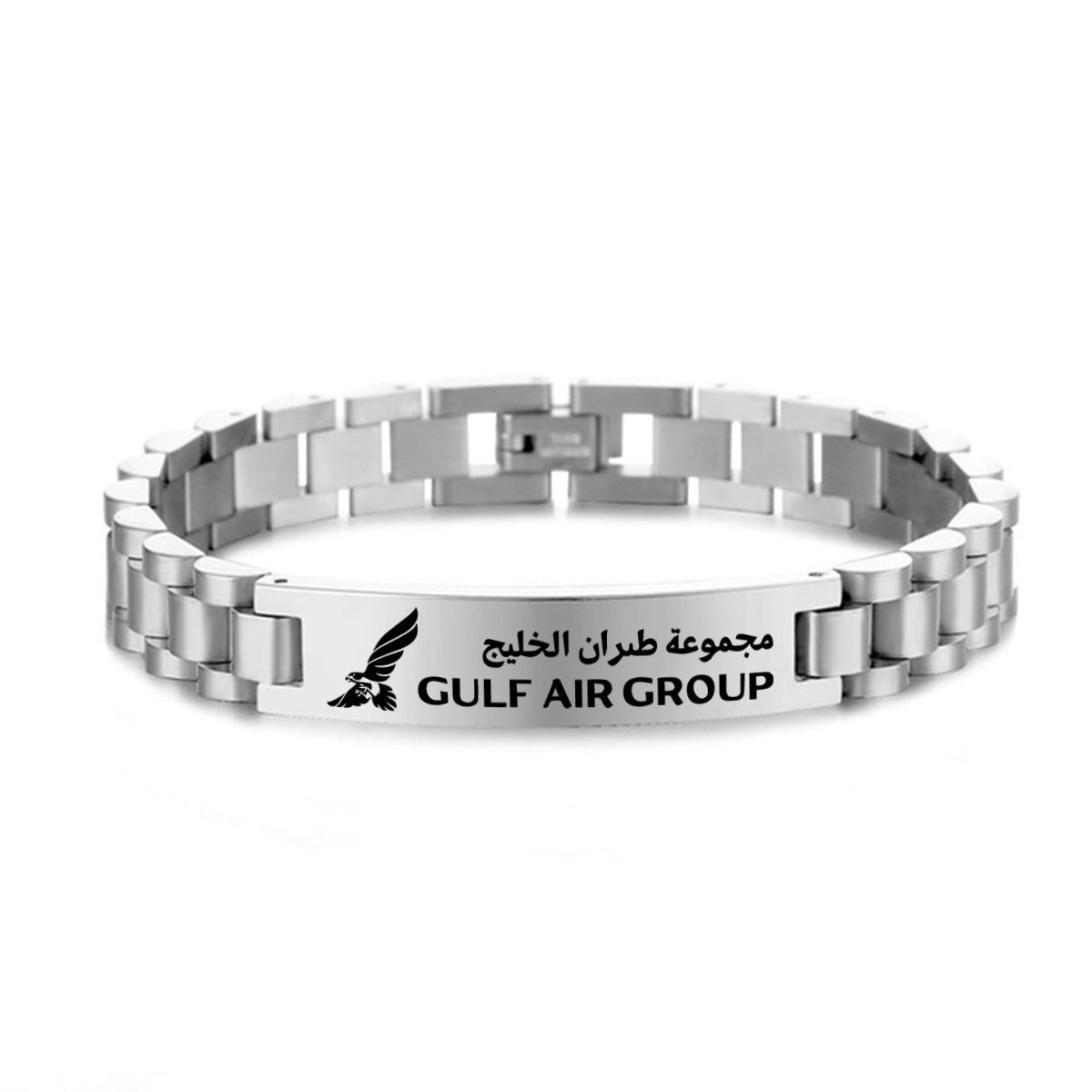 Gulf Air Designed Stainless Steel Chain Bracelets