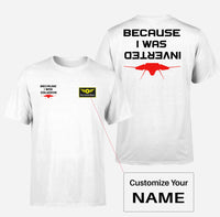Thumbnail for Because I was Inverted Double-Side T-Shirts