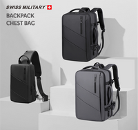 Thumbnail for 17 Inch Multi Pocket Expandable Laptop Backpack