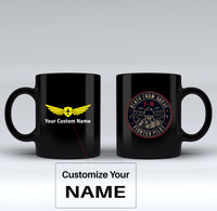 Thumbnail for Fighter Jet 16 - Death From Above Designed Black Mugs