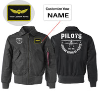 Thumbnail for Pilots Looking Down at People Since 1903 Designed Embroidered Patch Attachable Jackets