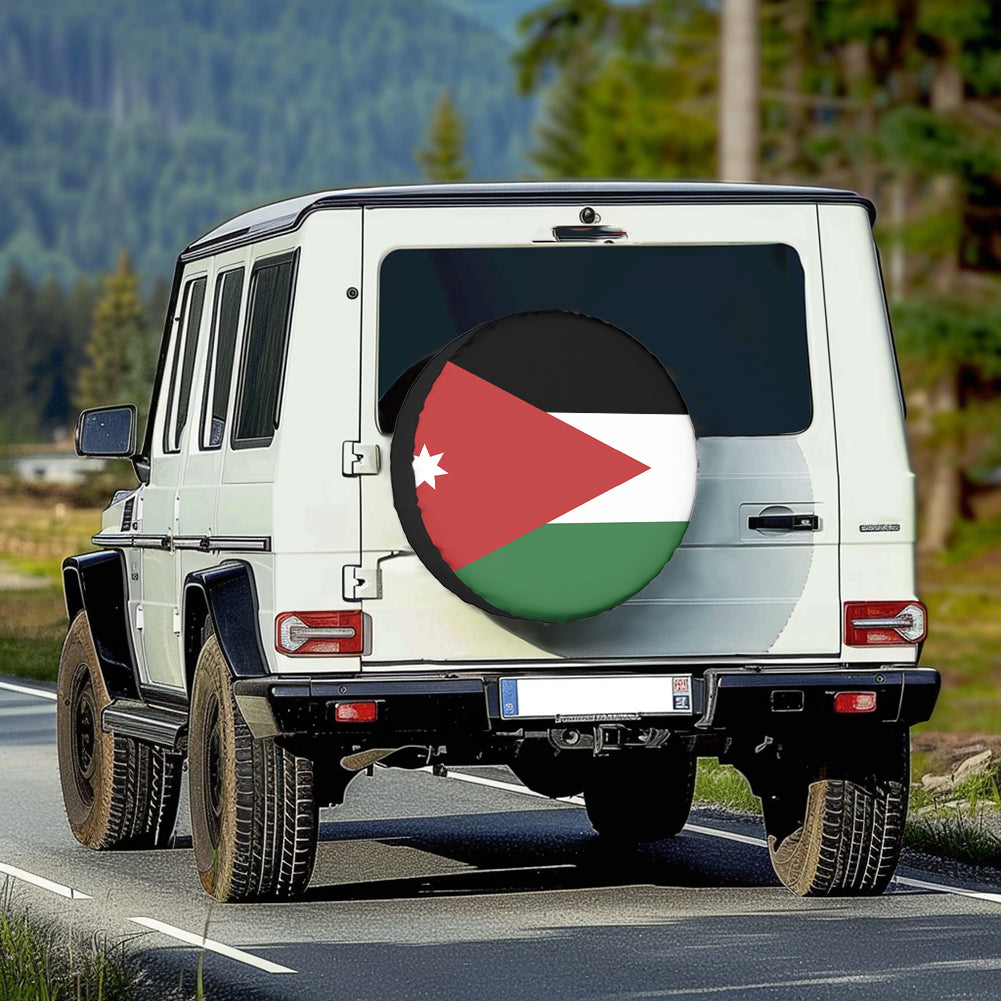 Jordan Flag Designed Tire Cover Cases