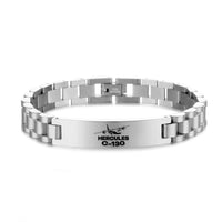 Thumbnail for The Fighting Falcon F16 Designed Stainless Steel Chain Bracelets