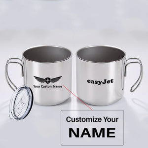 EasyJet Airlines Stainless Steel Portable Mugs