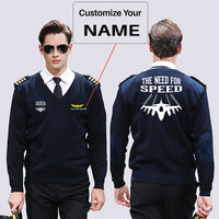 Thumbnail for The Need For Speed Designed Wool Pilot Sweaters