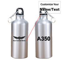 Thumbnail for A350 Flat Text Designed Thermoses