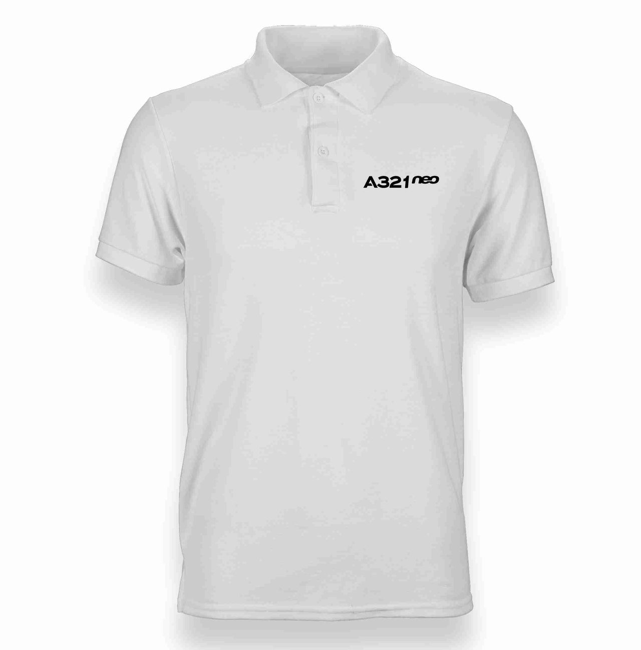 A321neo & Text Designed "WOMEN" Polo T-Shirts