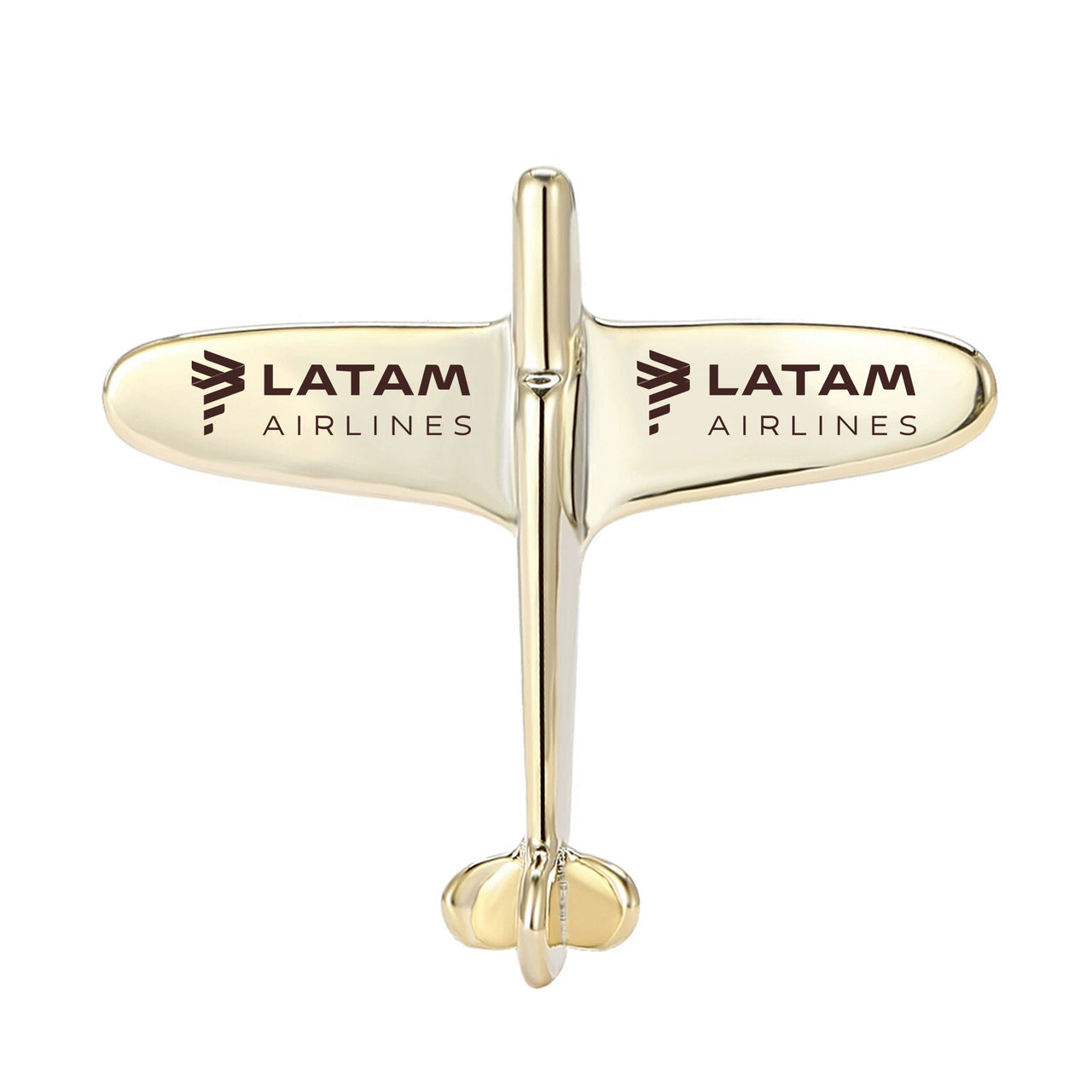 LATAM Airlines Designed Airplane Shape Brooches