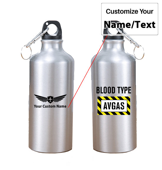 Blood Type AVGAS Designed Thermoses