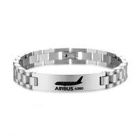 Thumbnail for The Airbus A380 Designed Stainless Steel Chain Bracelets