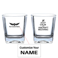 Thumbnail for Aircraft Mechanic Designed Whiskey Glass