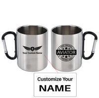 Thumbnail for %100 Original Aviator Designed Stainless Steel Outdoors Mugs