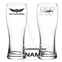 Thumbnail for Super Boeing 787 Designed Pilsner Beer Glasses