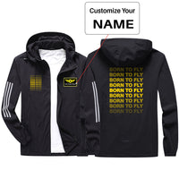 Thumbnail for Born To Fly Opacity Design Sport & Running Jackets