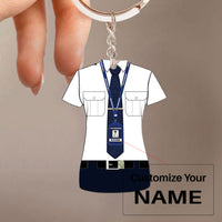 Thumbnail for Ryanair Airline Uniform Acrylic Keychain