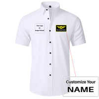 Thumbnail for Custom Name & LOGO with Special Badge Design Super Quality Short Sleeve Shirts
