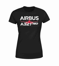 Thumbnail for Amazing Airbus A321neo Designed Women T-Shirts