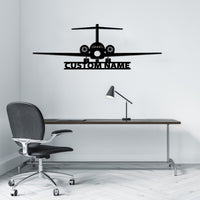 Thumbnail for Boeing 717 Silhouette Designed Wall Metal Signs