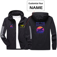Thumbnail for Fly The Night Design Sport & Running Jackets