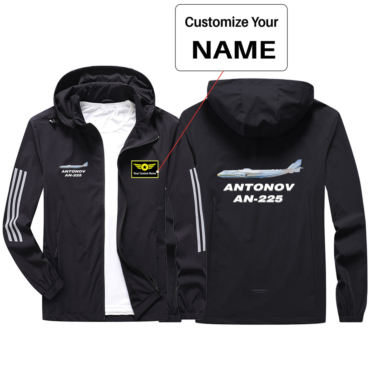 The Antonov AN-225 Sport & Running Jackets