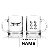 Thumbnail for Aviation DNA Designed Coffee & Tea Glasses