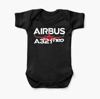 Thumbnail for Amazing Airbus A321neo Designed Baby Bodysuits