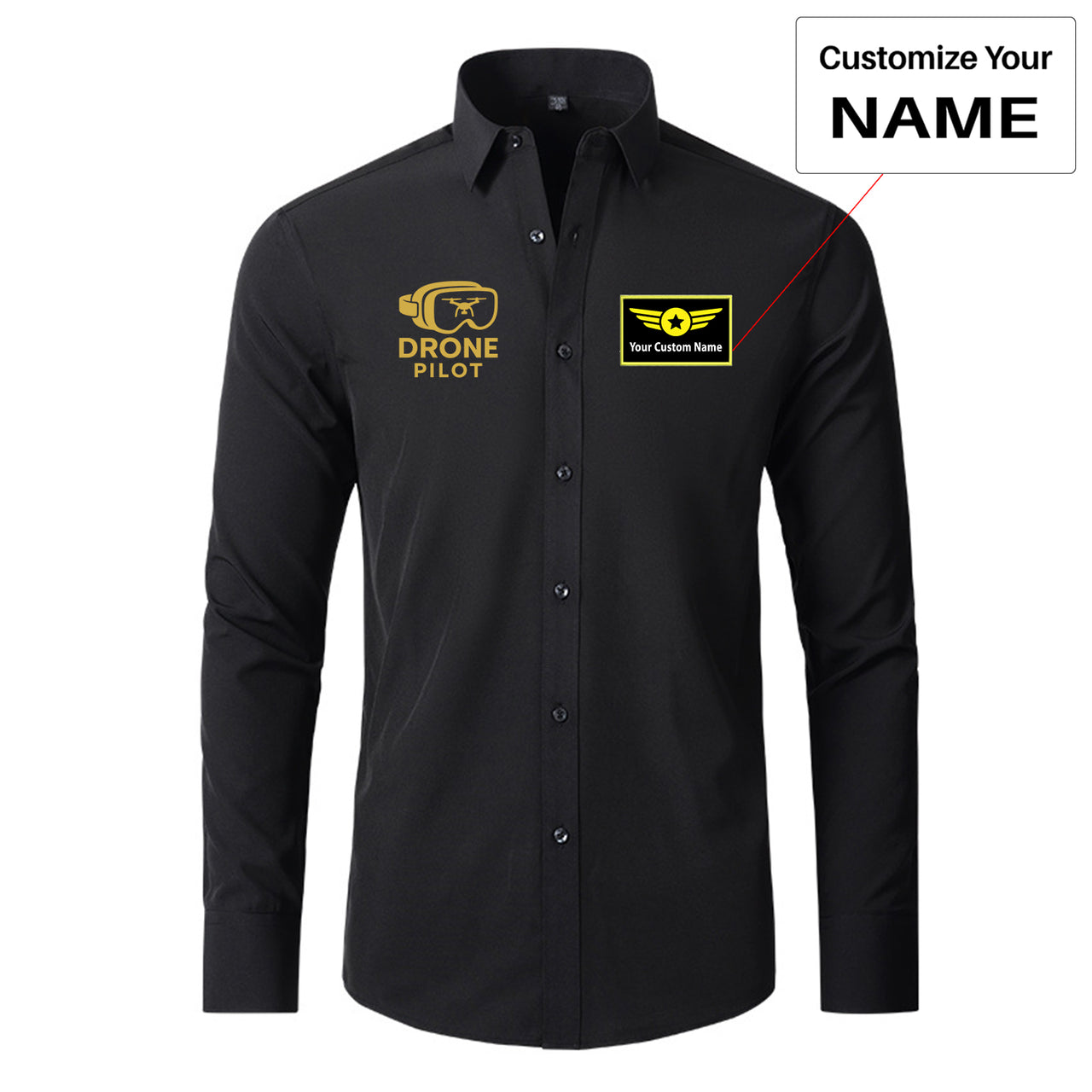 Googles & Drone Pilot Designed Long Sleeve Shirts