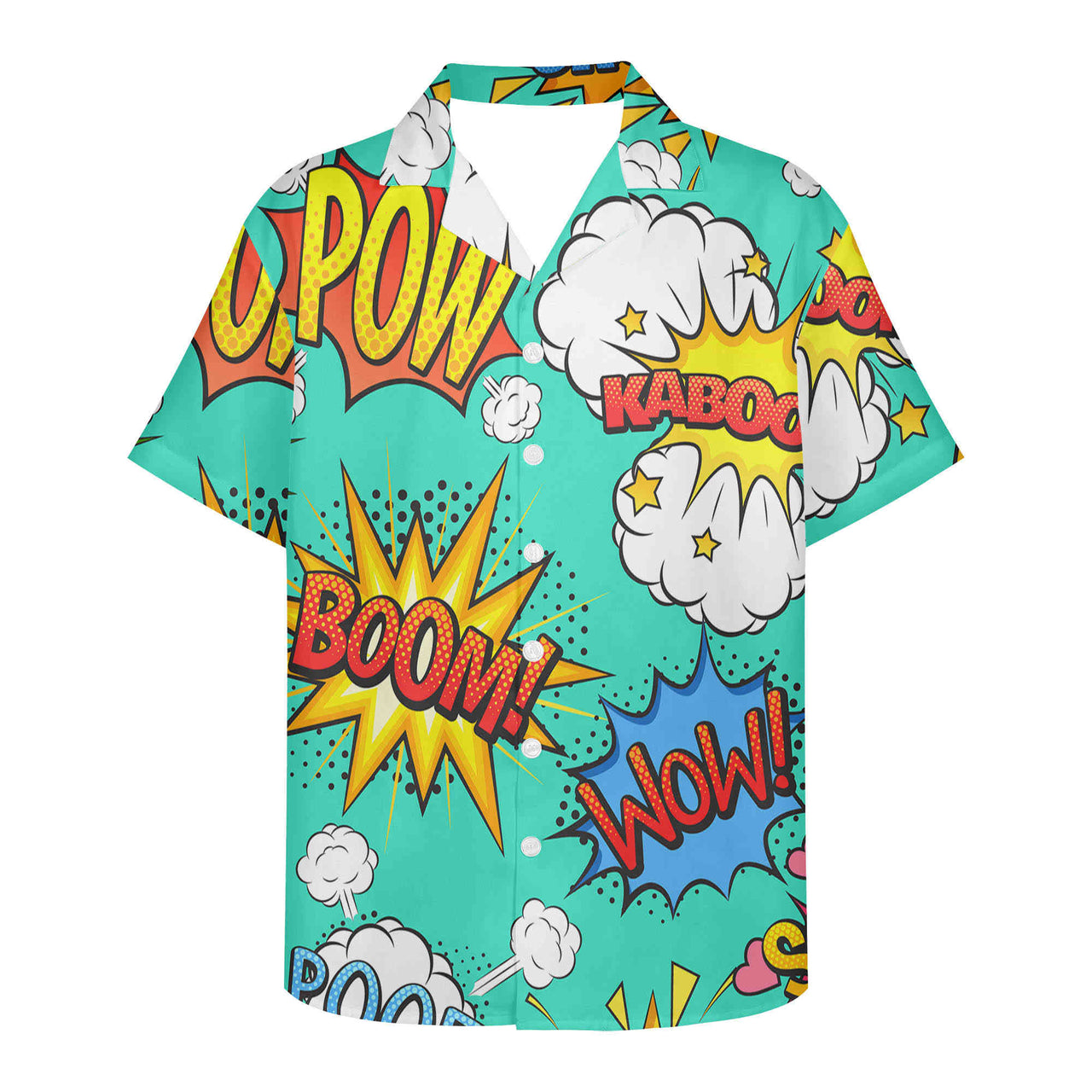 Mixed Comics Designed 3D Hawaiian Shirts