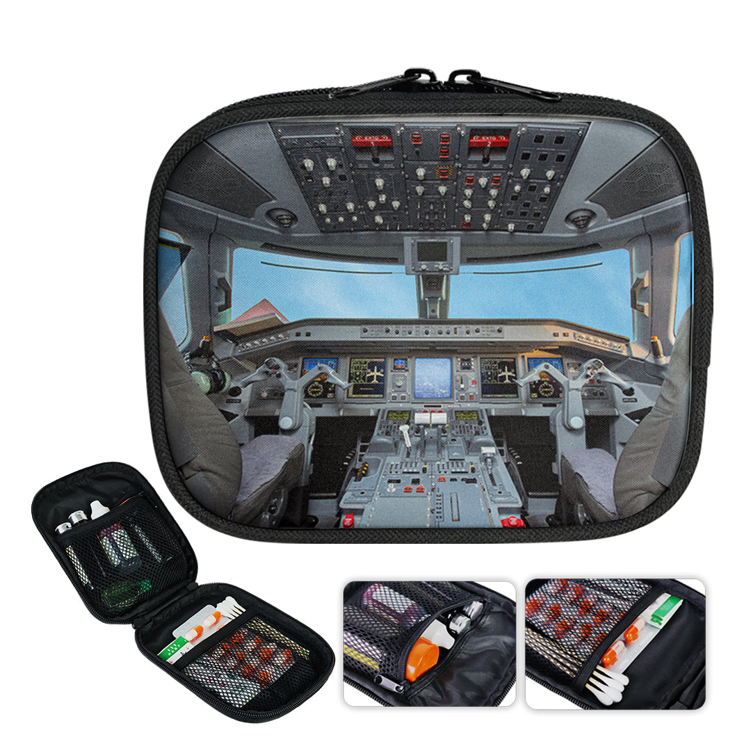 Embraer E190 Cockpit Designed Travel & Medical Storage Bags