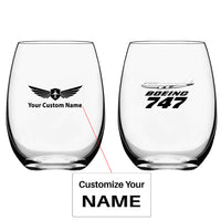 Thumbnail for The Boeing 747 Designed Water & Drink Glasses