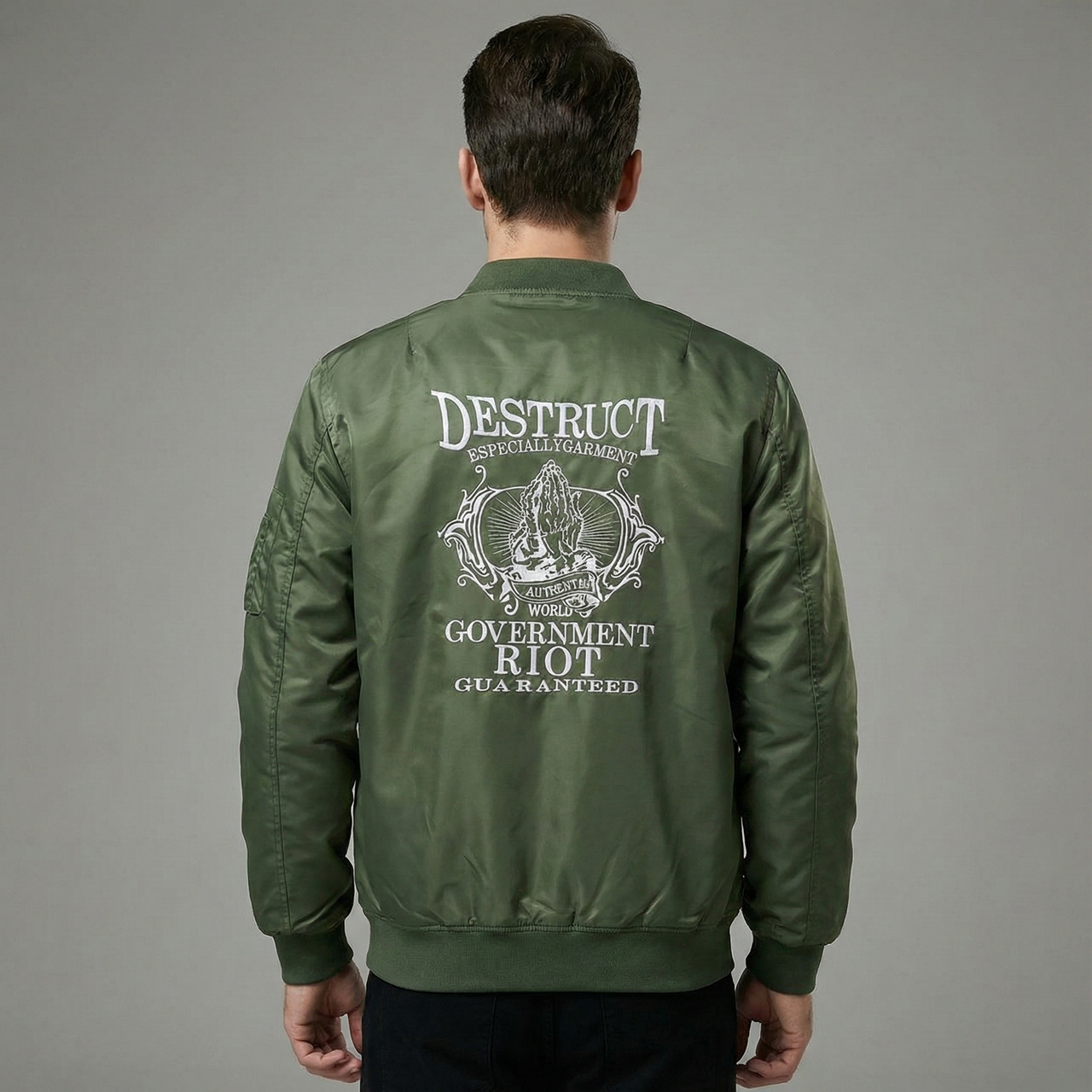 Government Riot Designed Pilot Bomber Jackets