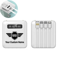Thumbnail for Custom Name (Badge 5) Designed 10000mAh Quick Charge Powerbank