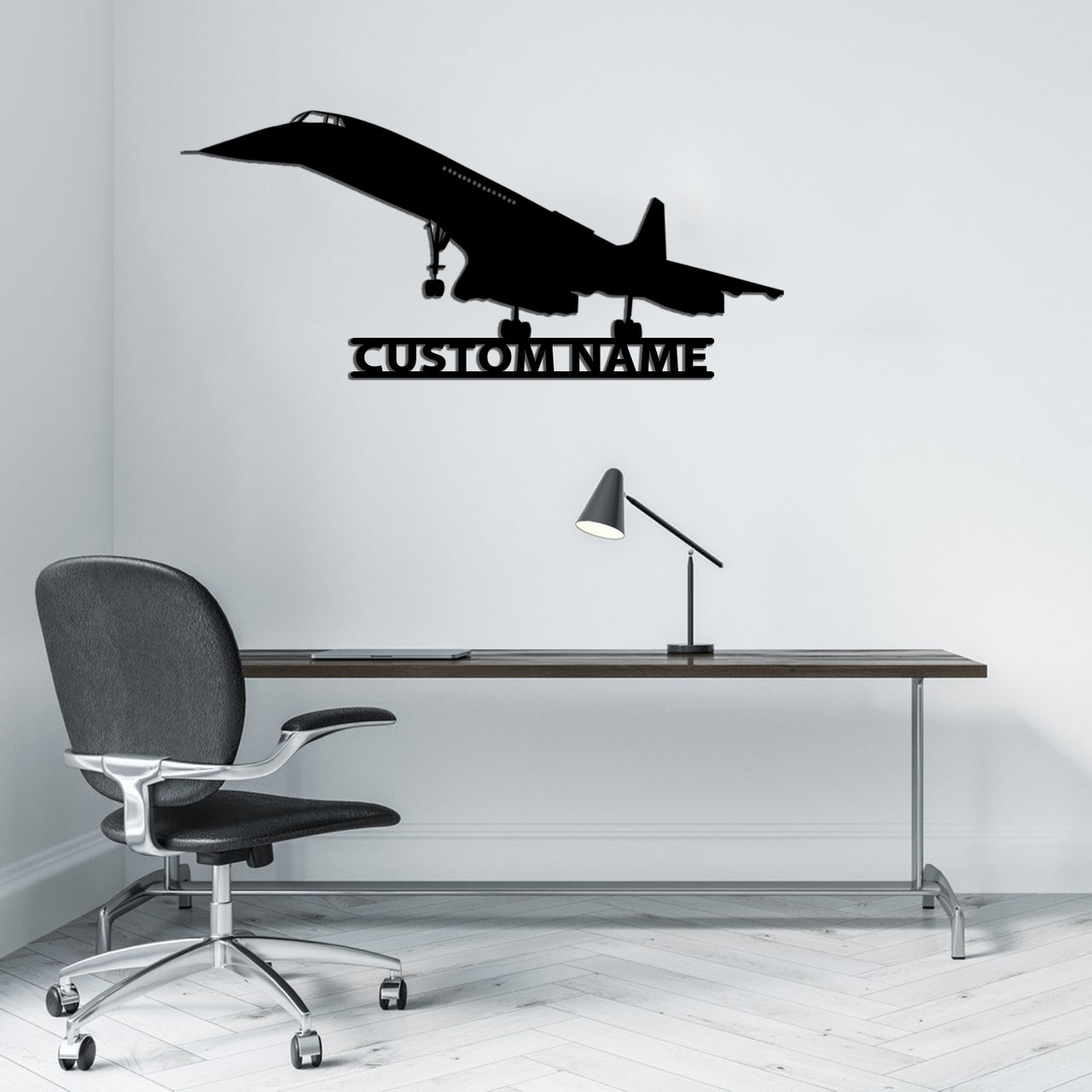 Concorde Designed Wall Metal Signs
