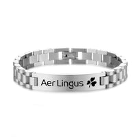 Thumbnail for Aer Lingus Airlines Designed Stainless Steel Chain Bracelets