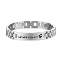 Thumbnail for Air New Zealand Airlines Designed Stainless Steel Chain Bracelets