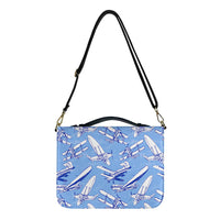 Thumbnail for Retro & Vintage Airplanes 2 Designed PU Accessories Bags Strap Style
