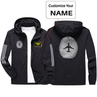 Thumbnail for Aviation Finger Print Sport & Running Jackets
