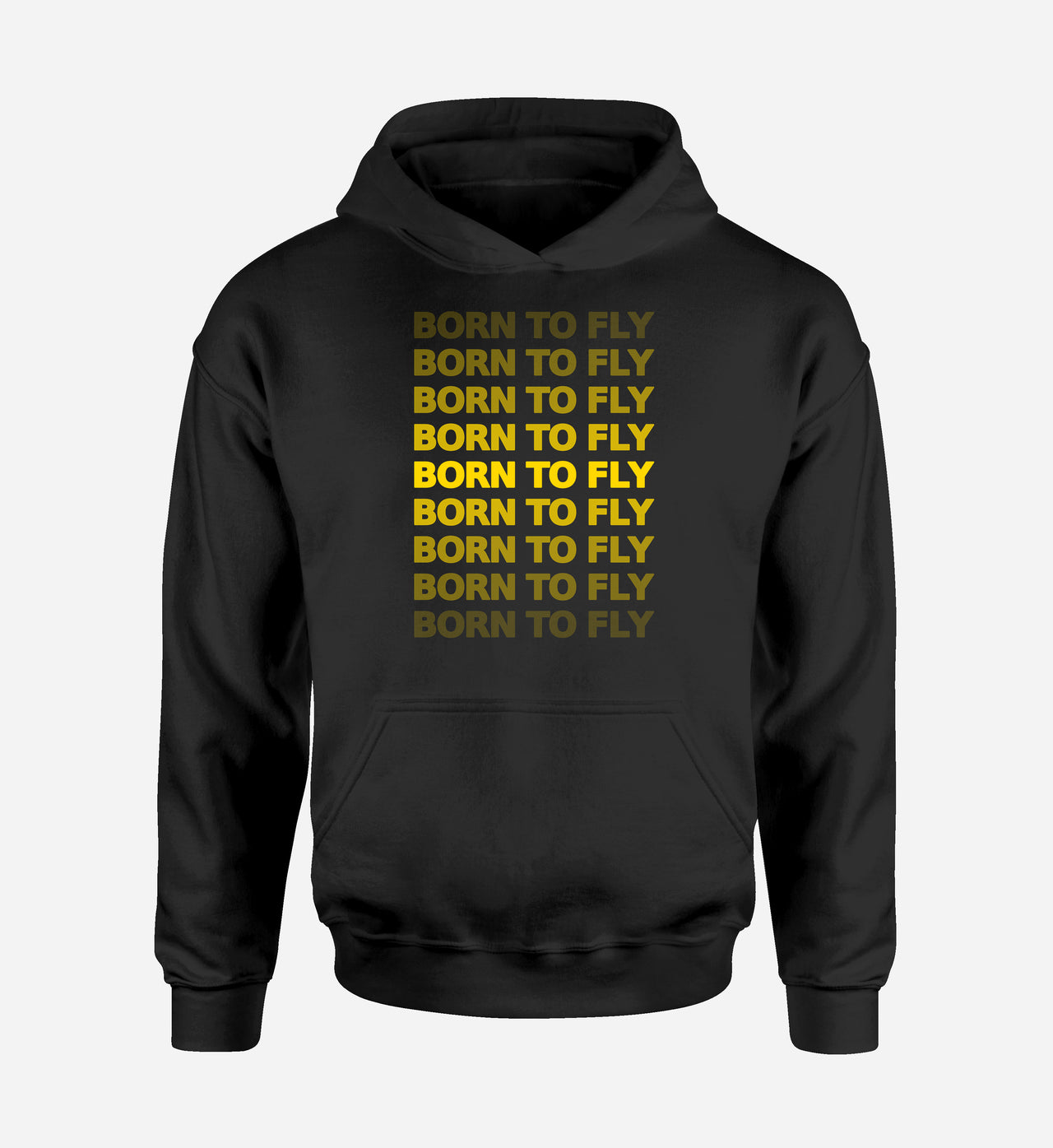 Born To Fly Opacity Designed Hoodies