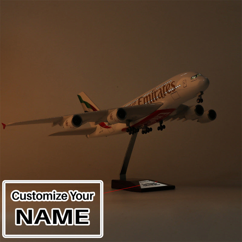 Emirates  Airbus A380 Airplane Model (1/160 Scale)