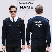 Thumbnail for The Cessna 172 Designed Wool Pilot Sweaters