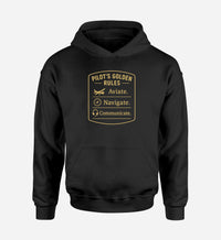 Thumbnail for Pilot's Golden Rules Designed Hoodies